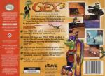Gex 3 - Deep Cover Gecko Box Art Back